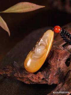 玉见繁花|丸籽和田玉籽料