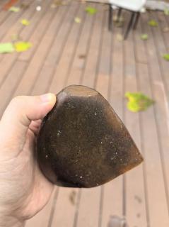 8万的黑皮"黄玉",一刀切涨,没忍住切第二刀后