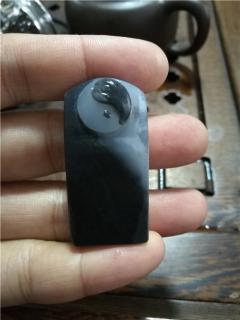 和田玉青花料中可遇不可求的,道教题材雕刻赏析