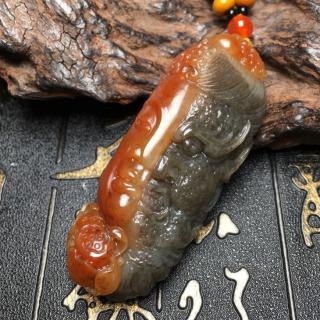 和田玉青花俄料一念之间